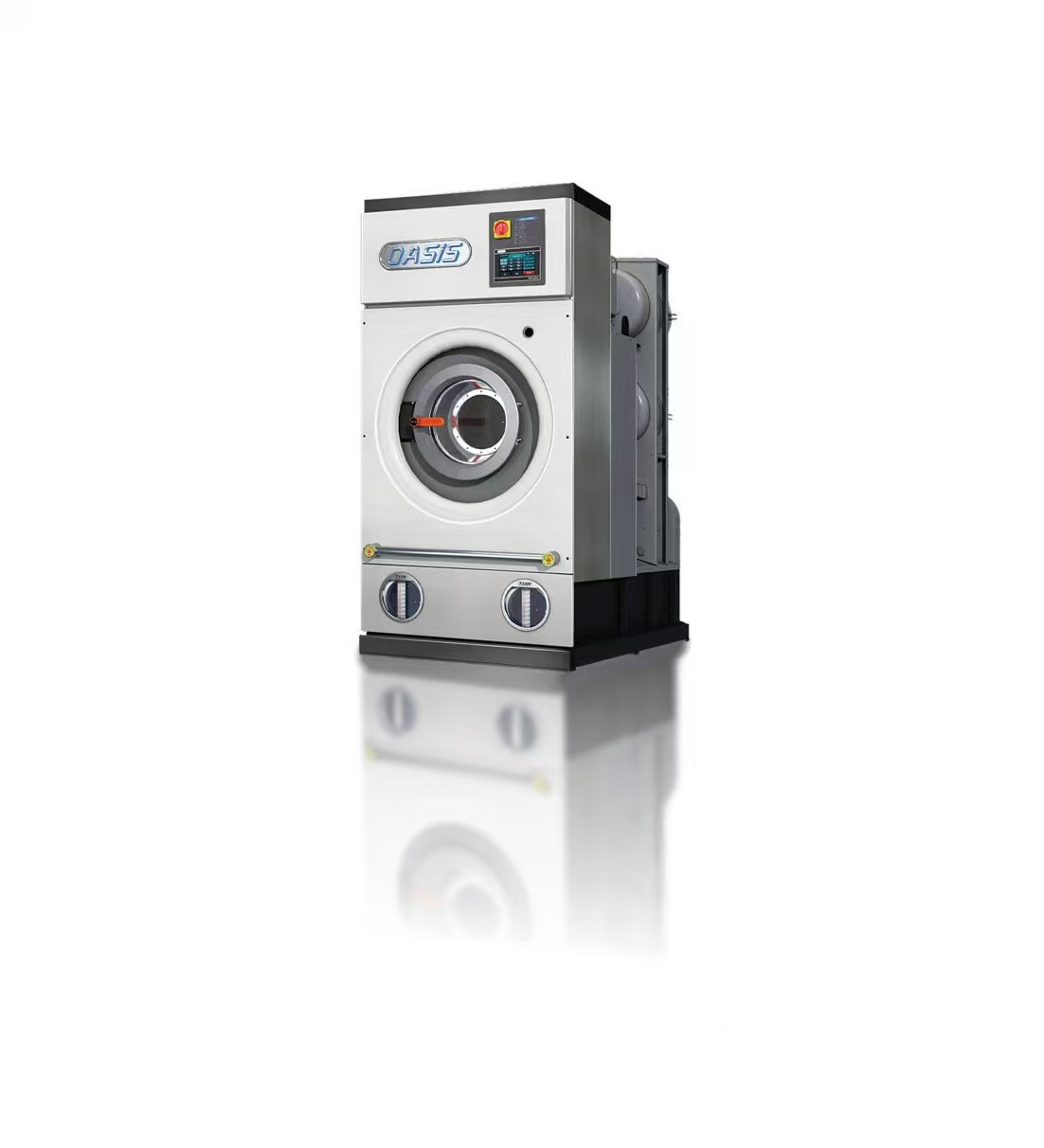 Macchina per lavaggio a secco Softmount Slim da 12 kg con solventi multipli